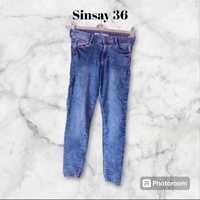 Jeansowe skinny damskie S Sinsay