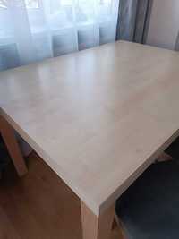 Stół rozkładany ze stołkami (4 sztuki)