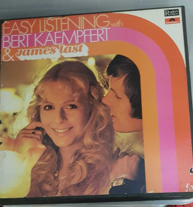 Coletânea Easy Listening With Bert Kaempfert & James Last – 8 LPs