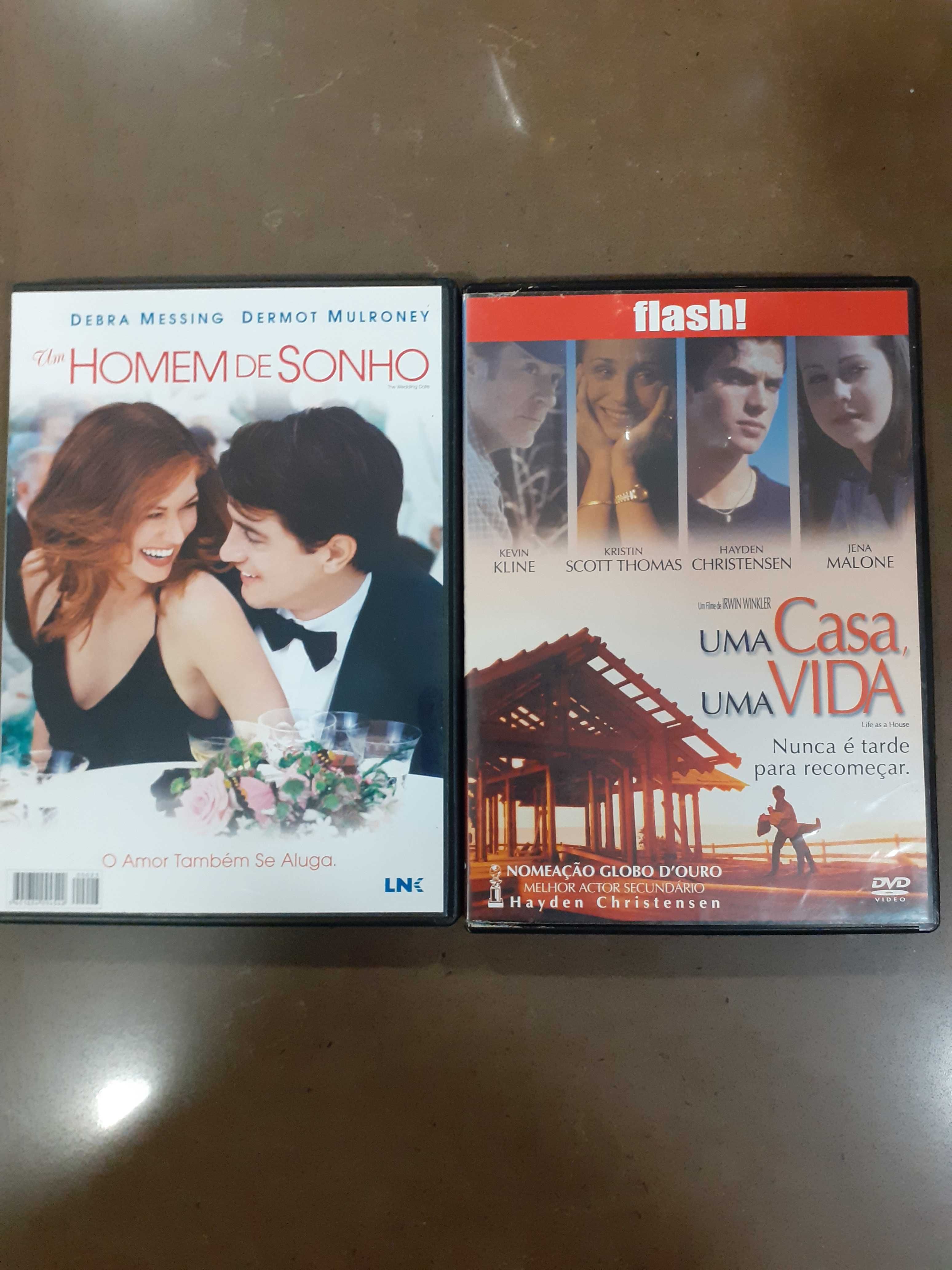 Filmes em DVD a bom preço.