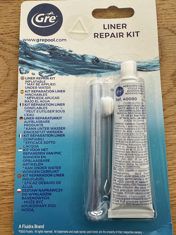 Kit de reparacao insuflaveis e piscina (liner)