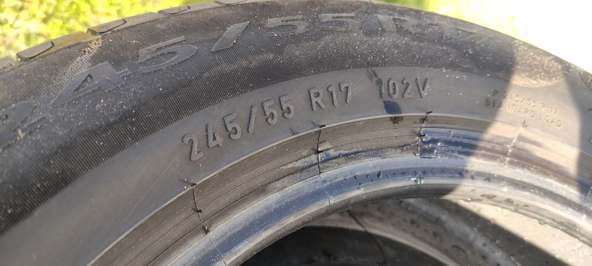 Opony letnie 6mm z 2012r 245/55/17 Pirelli 1N