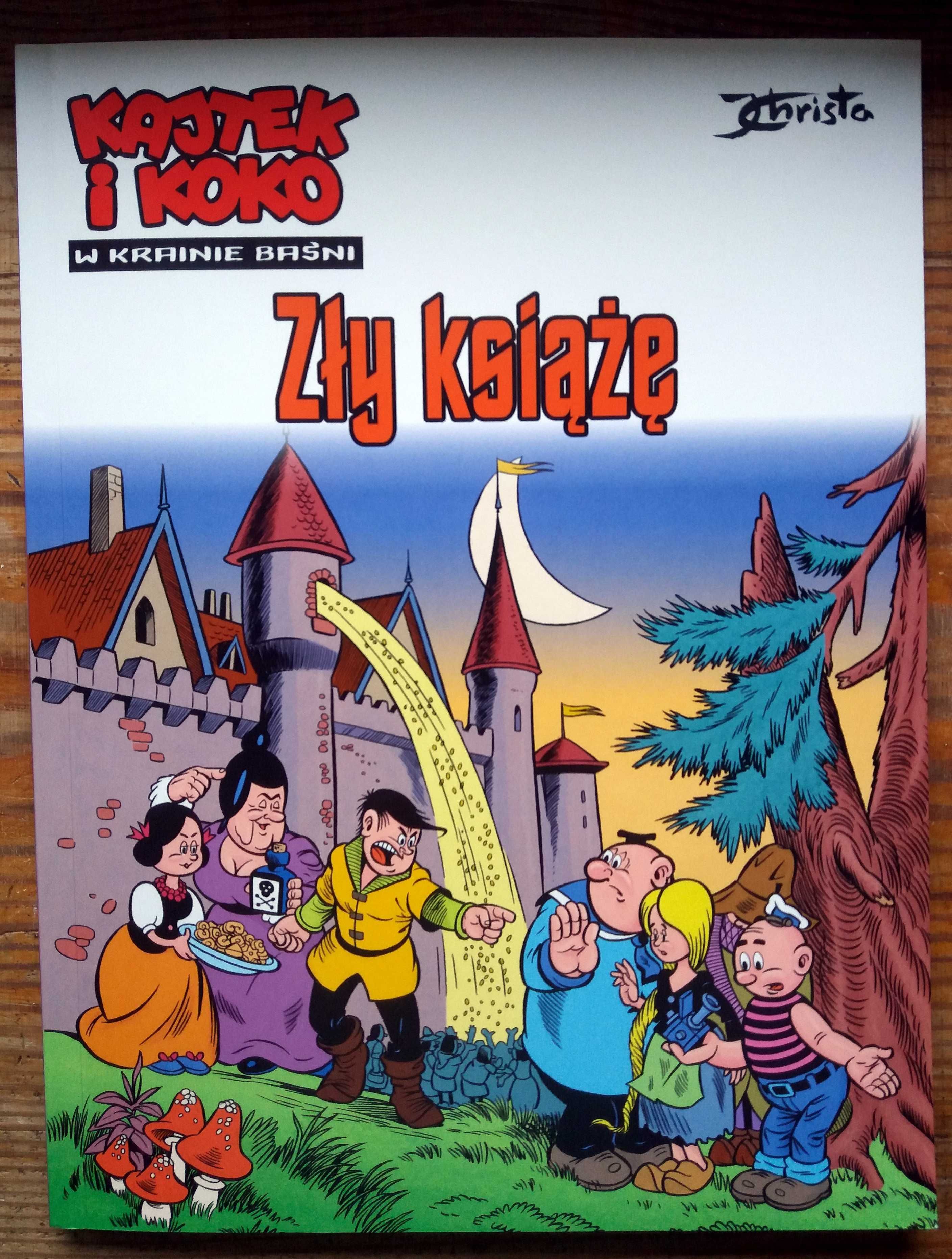 Kajtek i Koko - W Krainie Baśni - Zły Książę komiks nowy unikat!