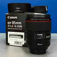 Canon EF 85mm f/1.4 L IS USM (3 ANOS DE GARANTIA)