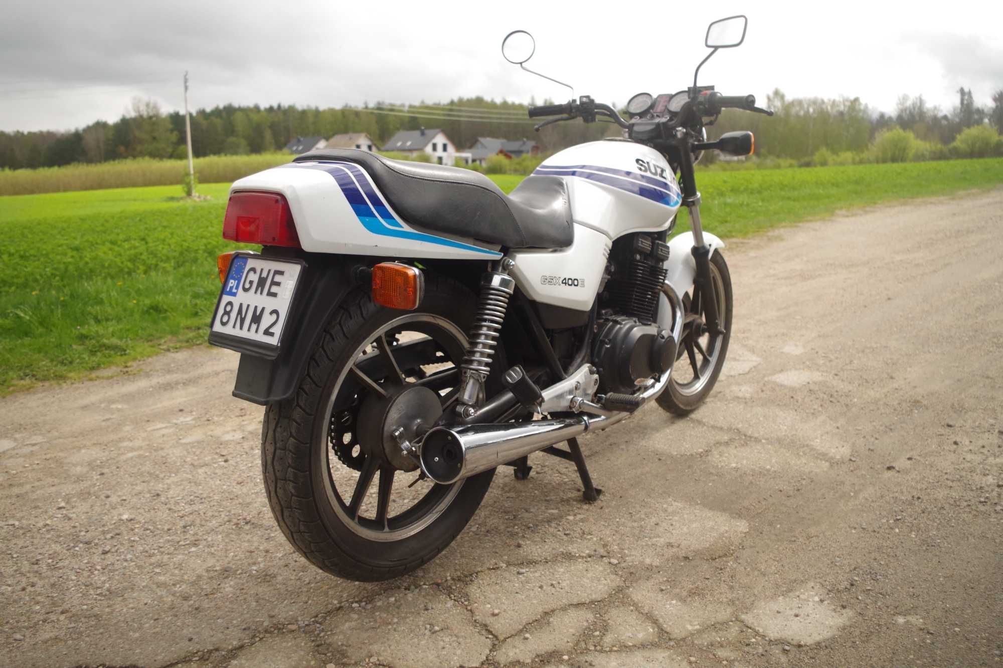 Suzuki GSX 400E 1987 41 koni klasyk