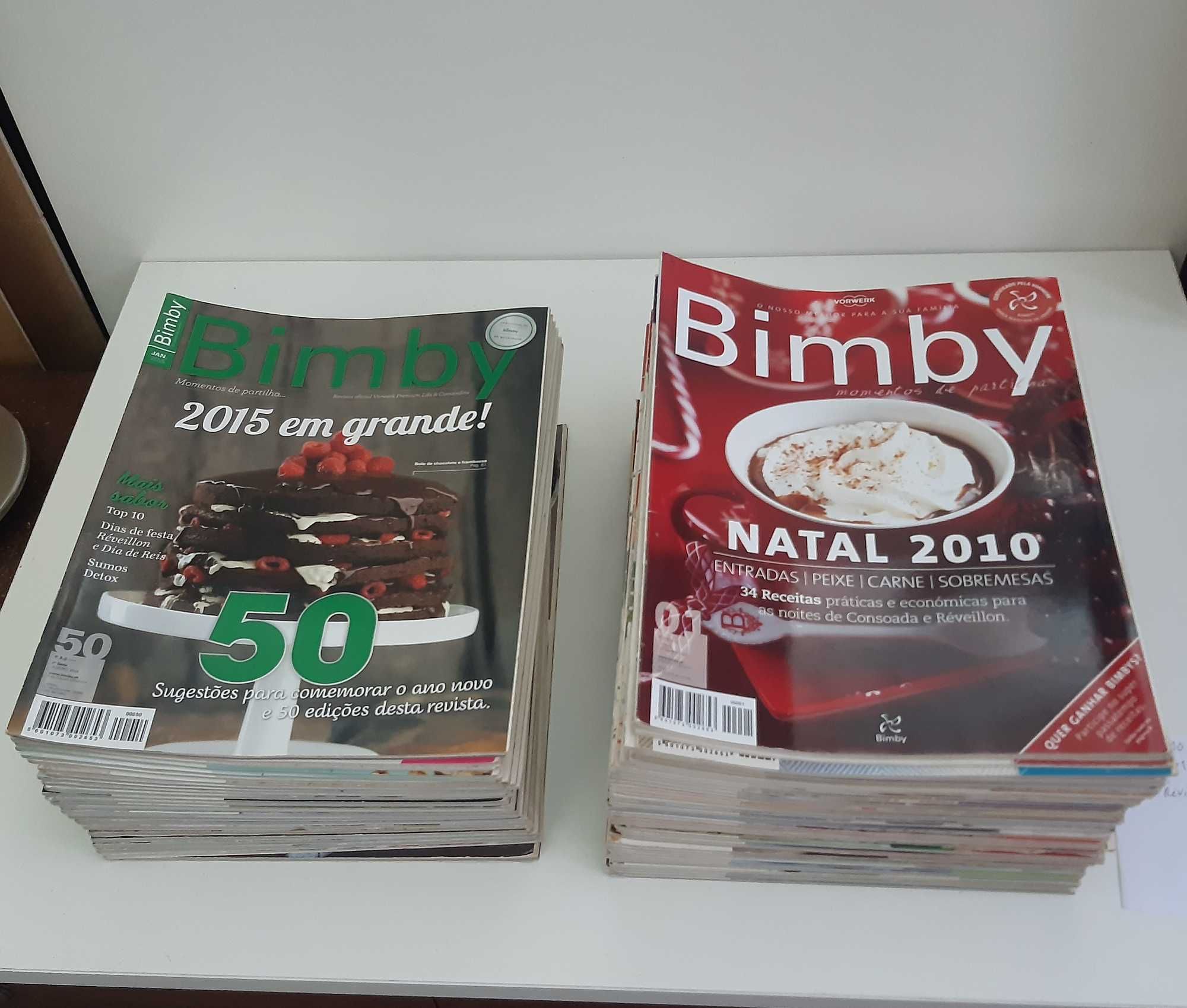 Lote de 70 Revistas Bimby 2010/2017 Estimadas