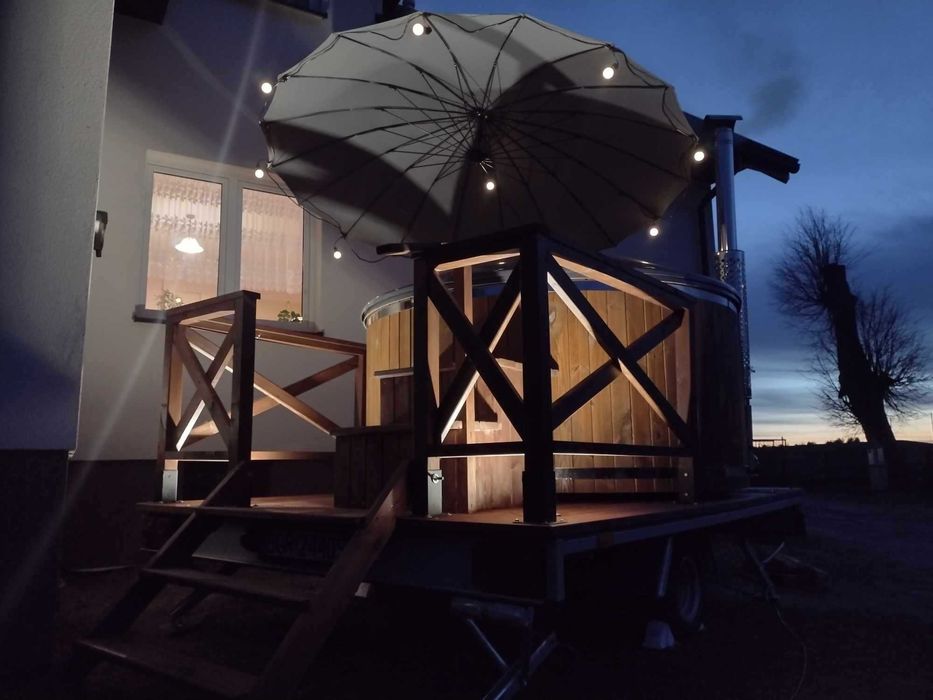 Wynajem Mobilna-Balia Spa Jacuzzi Kawalerski Panieński Sylwestr