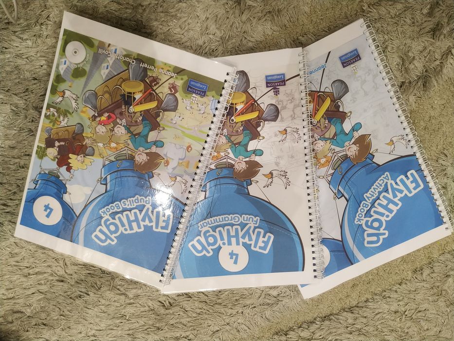 Книги Fly high 1,2,3,4