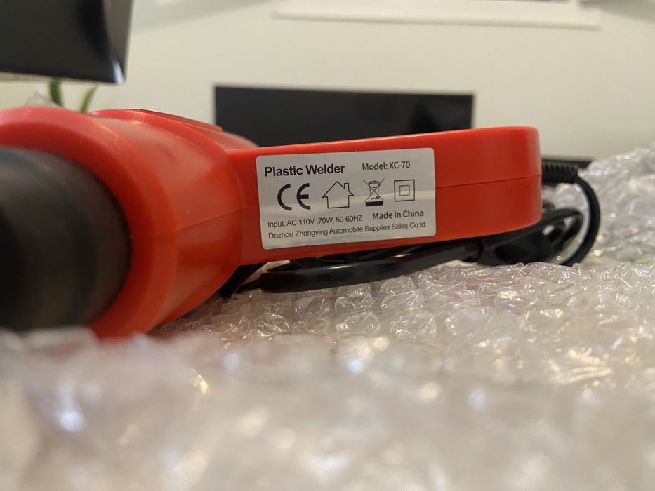 Pistola de soldar plástico 70W (NOVO) Born to be Moto