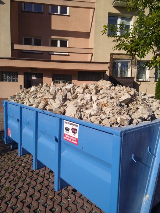 NAJTANIEJ!WYWÓZ GRUZU Kontenery BIG-BAG Mini-Koparka wyburzenia Śmieci