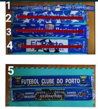 Cachecol FC PORTO (raros, Champions League, campeões 02/03 10/11)