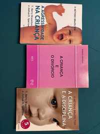 Lote 3 livros parentalidade