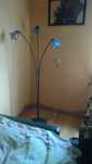 lampa metalowa z kloszami