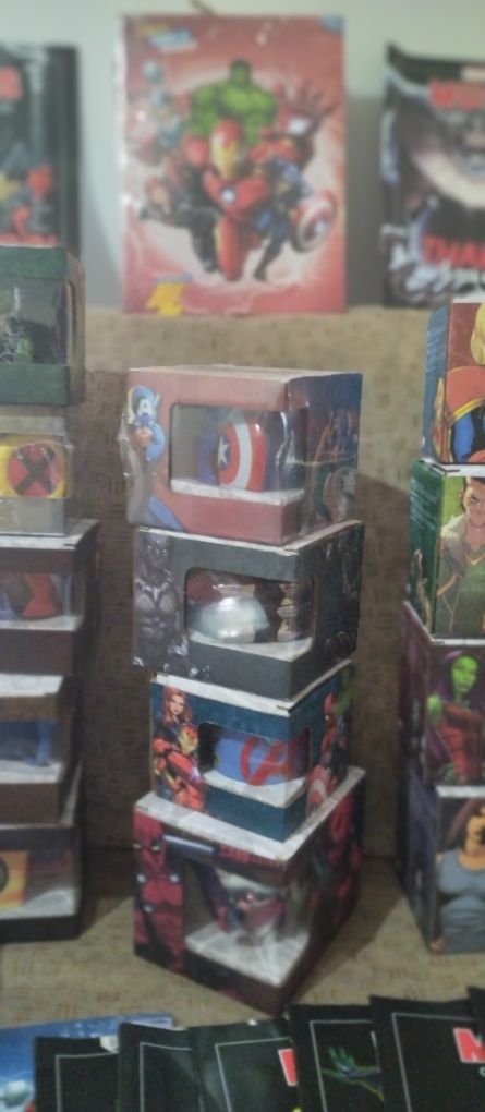 Coleção Marvel Mugs canecas 3D seladas edição limitada