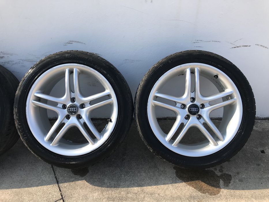 Jantes Stilauto 17 5x100 originais com pneus