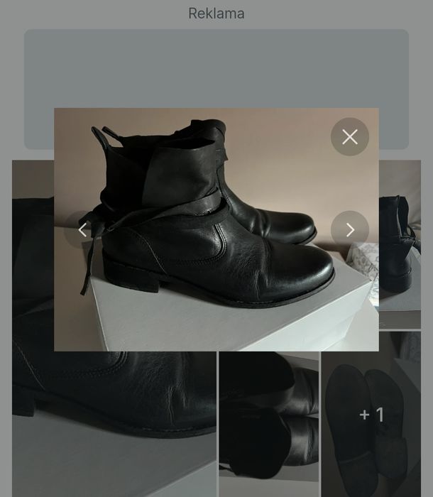 Botki Wojas 40 czarne