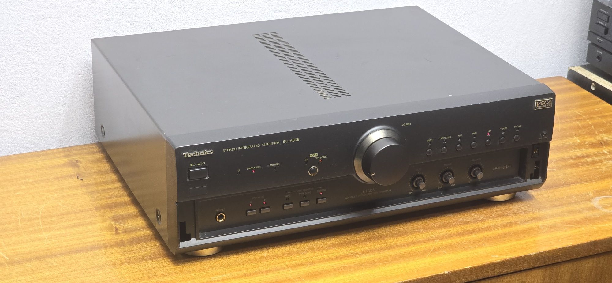 Technics SU A 808 Wzmacniacz Solidny Japan