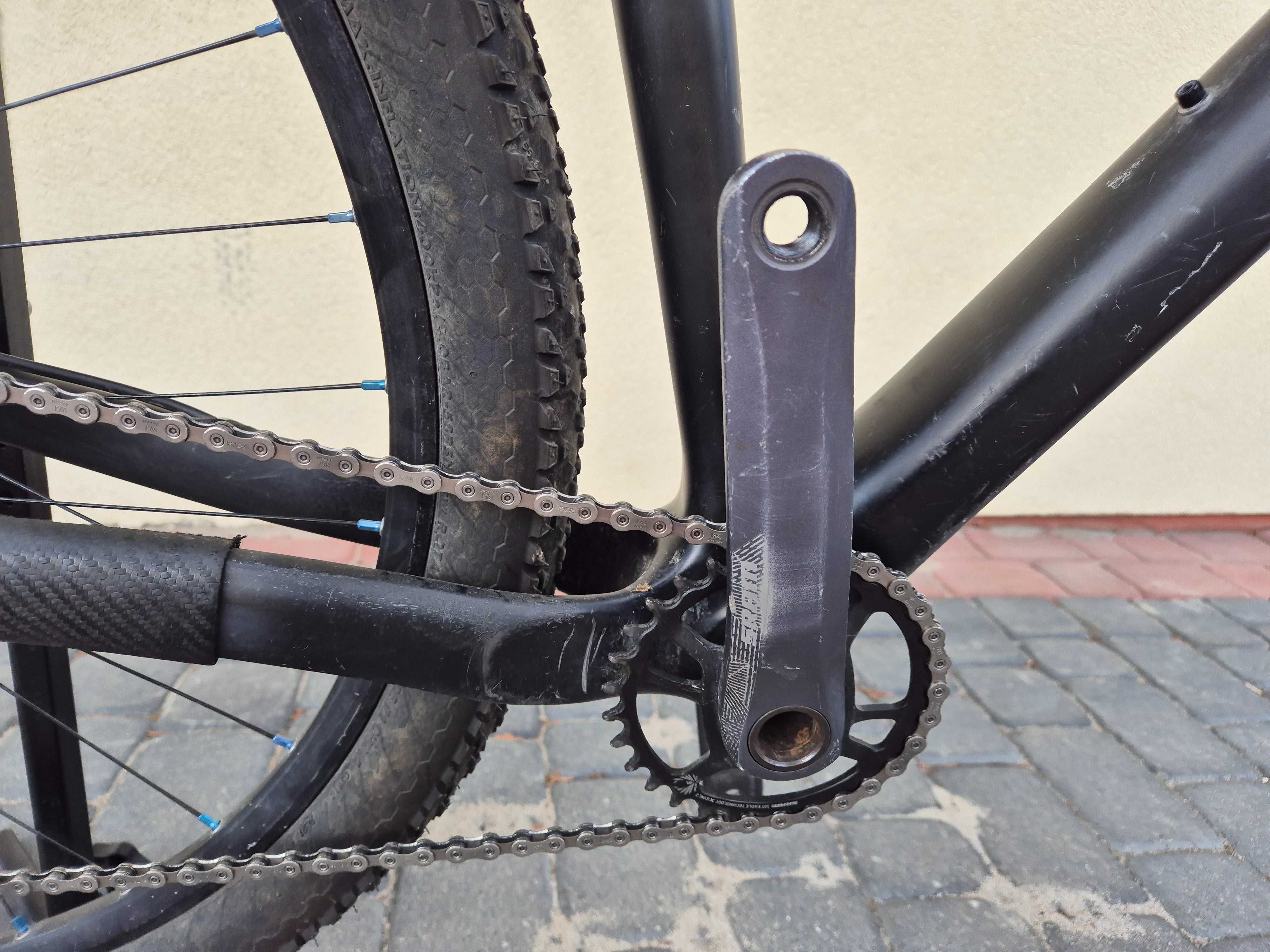 Karbonowy Czarny Mat MTB Hard Tail 29
