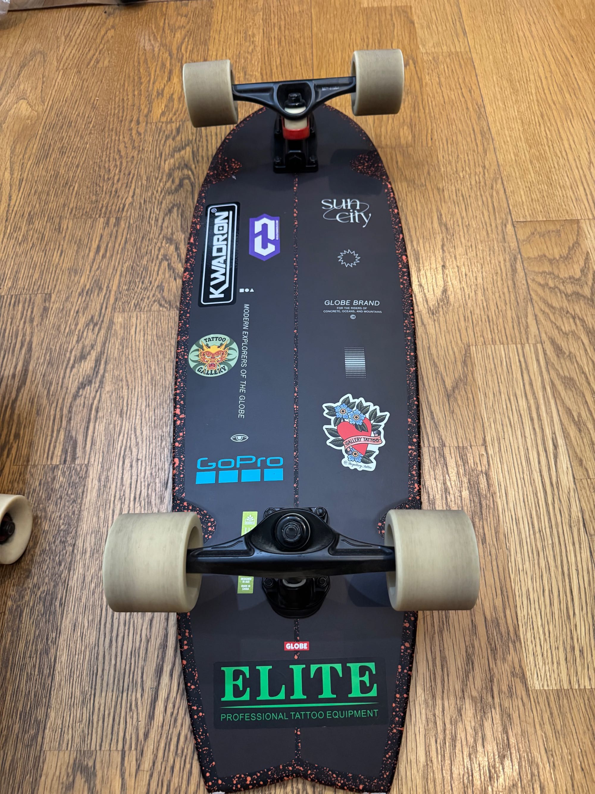 Skate simulador de surf globe