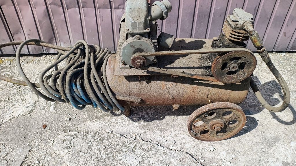 Kompresor sprężarka silnik elektryczny trójfazowy 1,5 kW