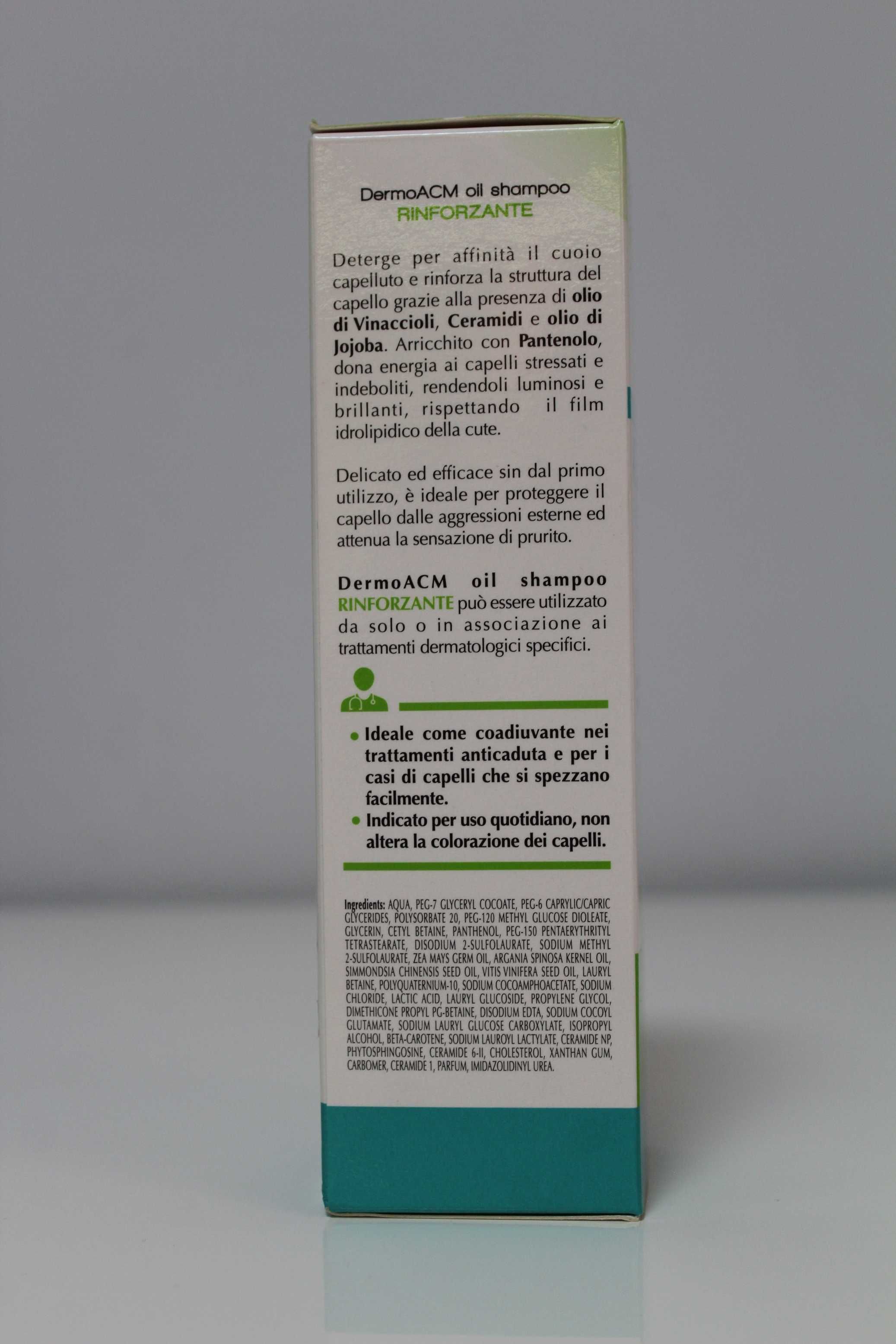 Szampon DermoACM OIL Ekuberg Ujędrniający, Na wypadanie Włosów, 200 ml