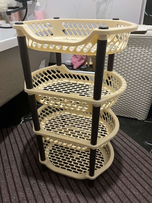 Полка 4 яруса в ванную