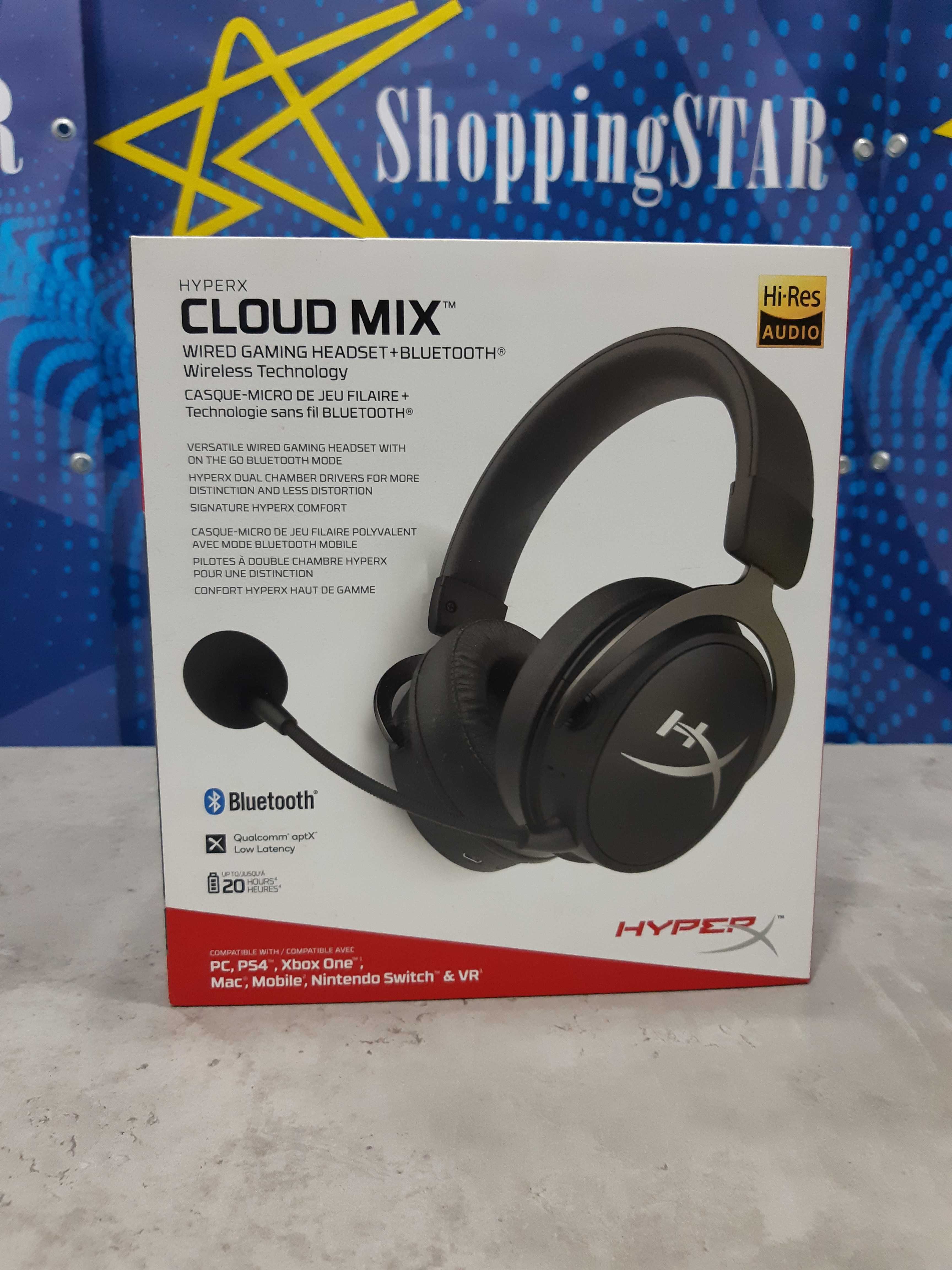 Компютерна гарнітура HyperX Cloud Mix Black (4P5K9AA) Нова!