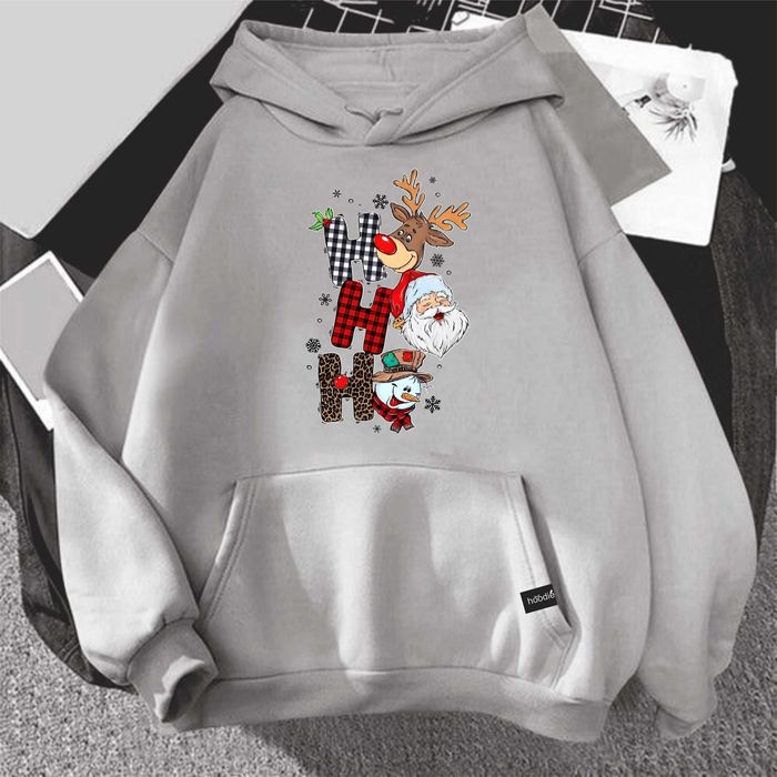 Різдвяне, новорічне худі унісекс на флісі Кофта Світшот, Family look