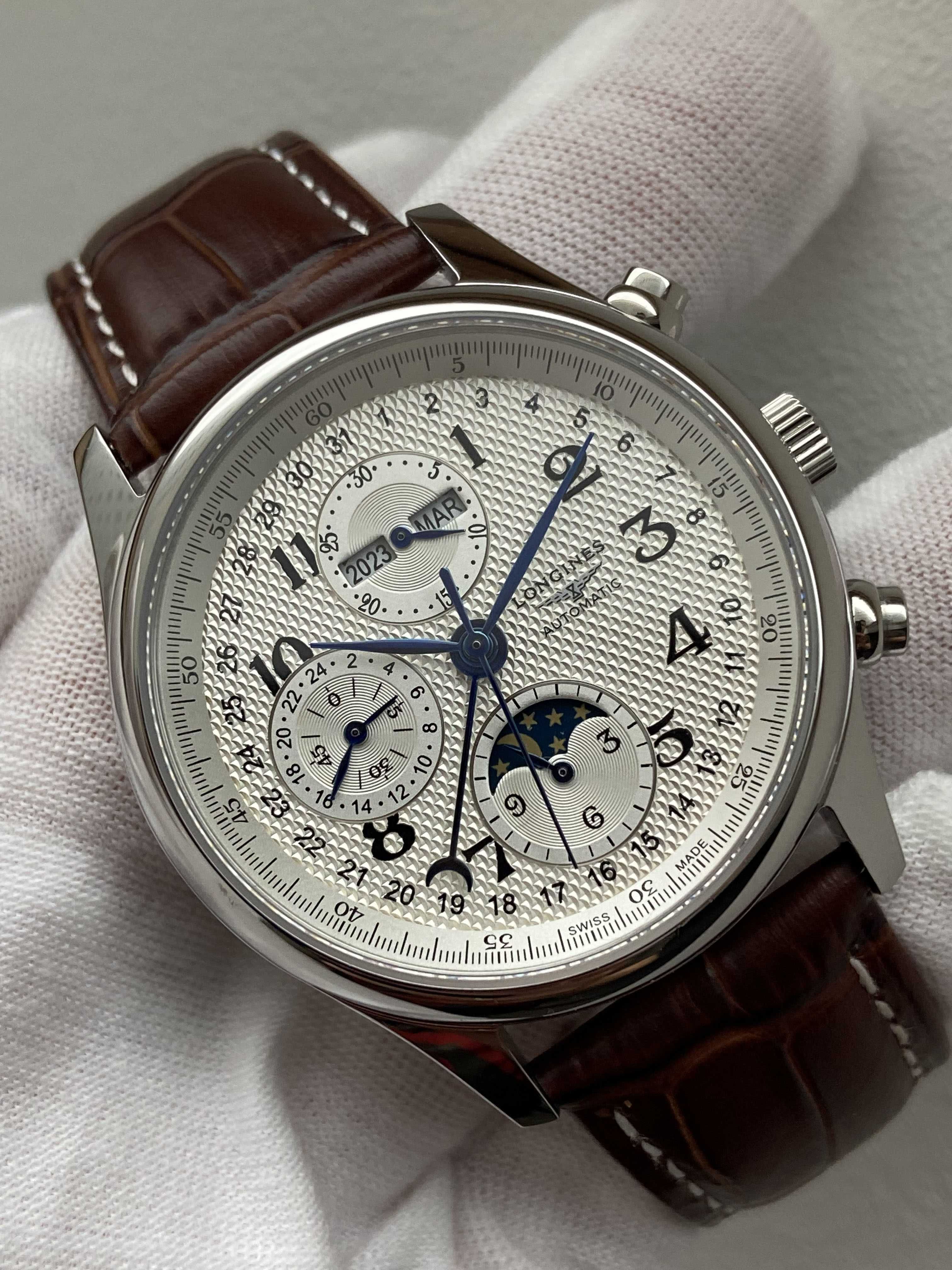 Швейцарские часы Longines Master Collection. Механика с автоподзаводом