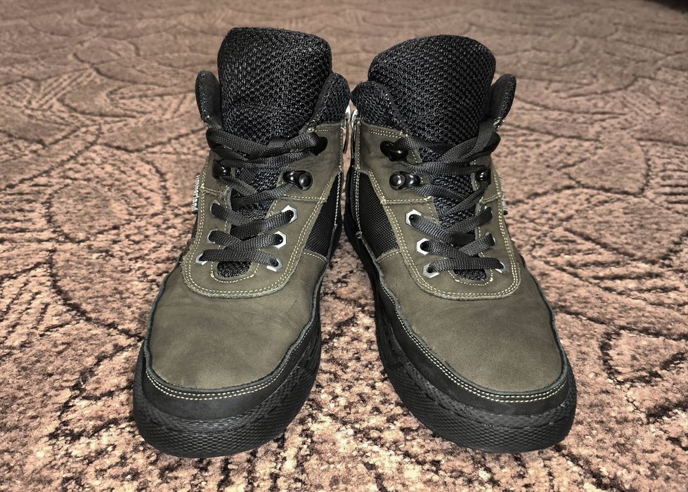 Дитячі підліткові зимові черевики-кросівки на блискавці та шнурівці.