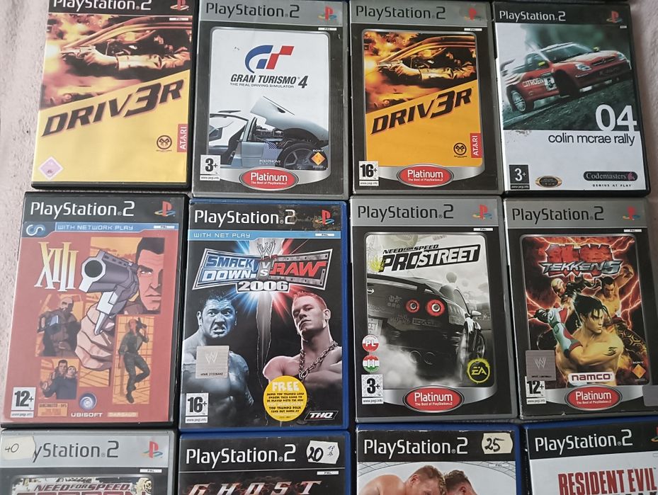 Sprzedam gry na PS2