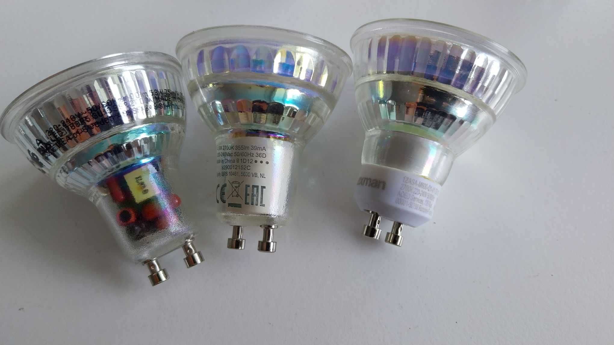 Żarówki LED GU 10