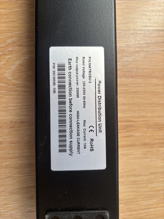 Wireworld Matrix 2 – listwa zasilająca audio, bardzo dobry stan