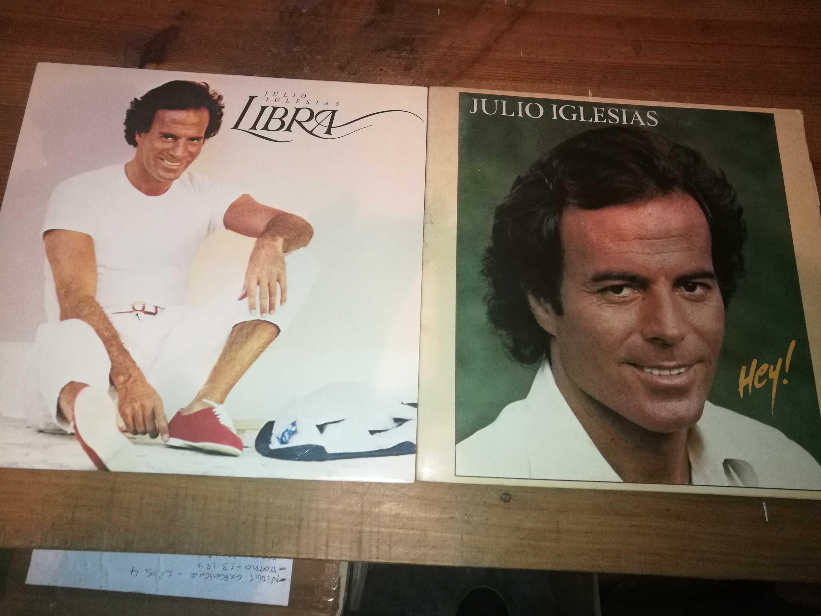 9 Lps do JULIO IGLESIAS (preços diferentes)