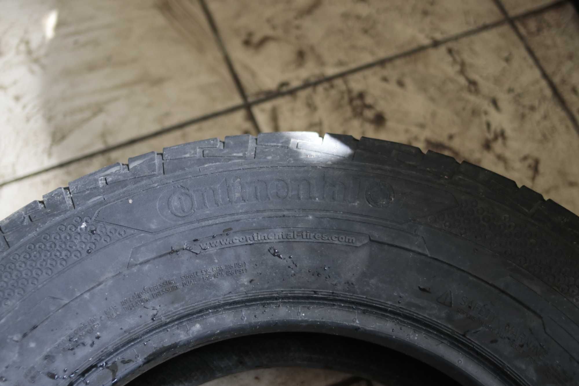 Резина Continental Conti van contact 215/75/R16C всесезонка Пара