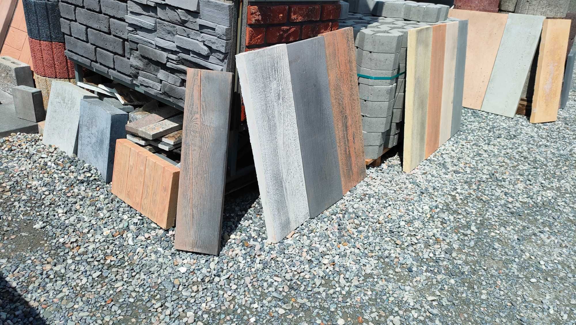 Deska decha drewno ogrodowe płyty tarasowe betonowe drewnopodobne 45cm