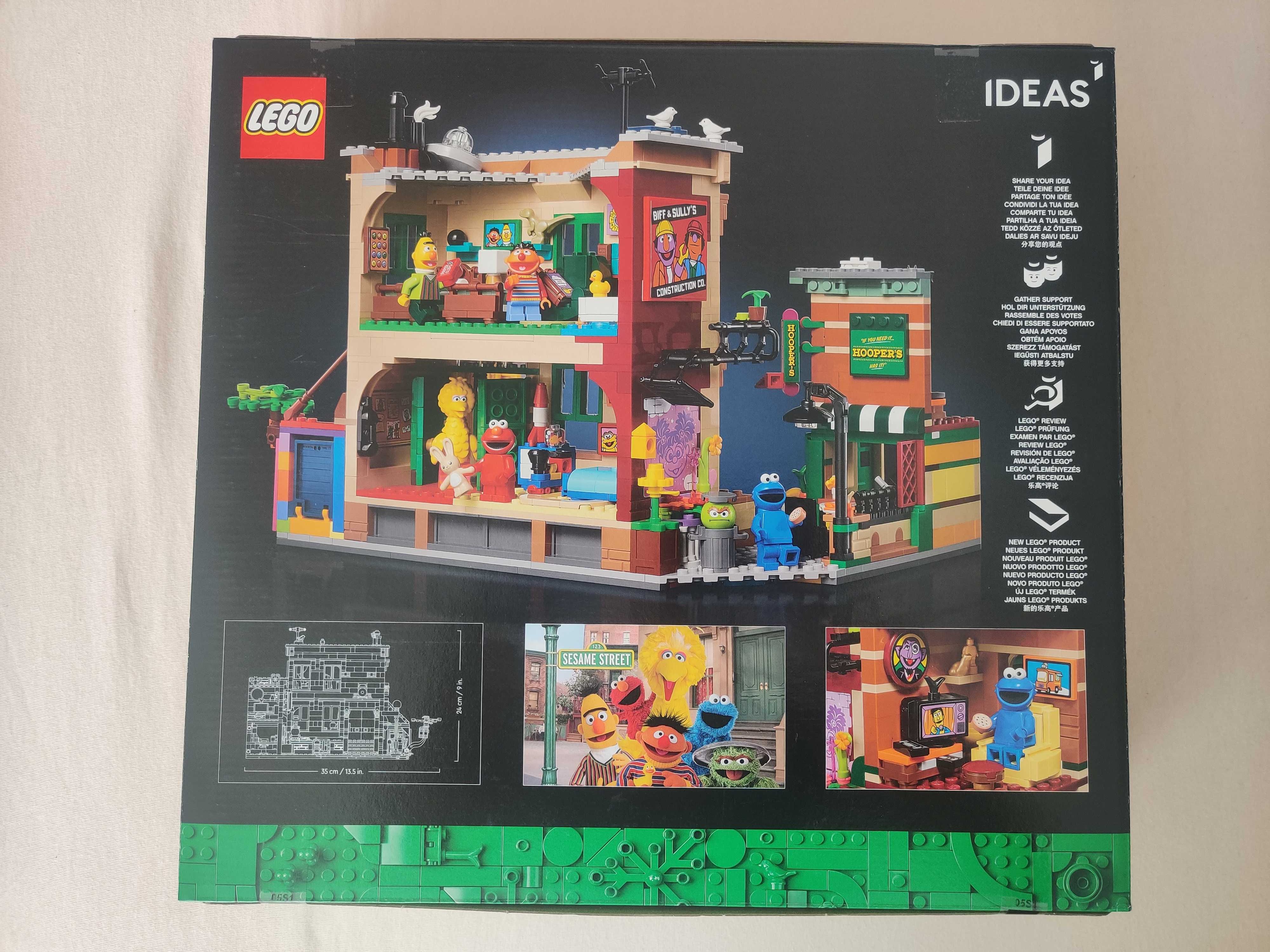 Lego 21324 Ideas Ulica Sezamkowa Nowy Oryginalny Rzeszów