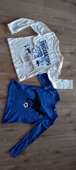 2 bluzki H&M rozmiar 122/128