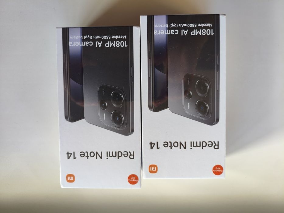 Redmi note 14 6/8*128/256NFC Global Version New з Адаптером 33W