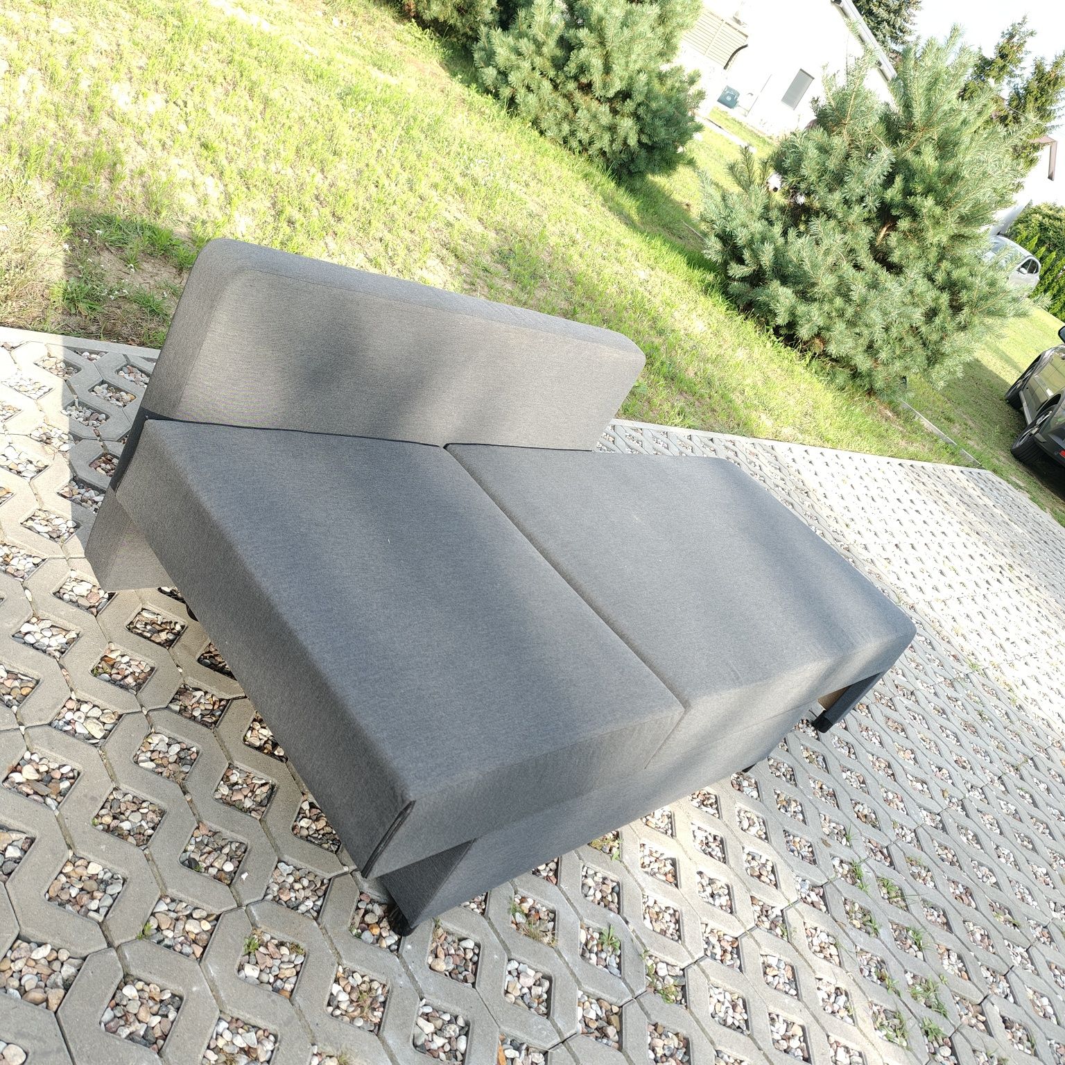 Ikea bygget leżanka sofa rozkładana łóżko jednoosobowe
