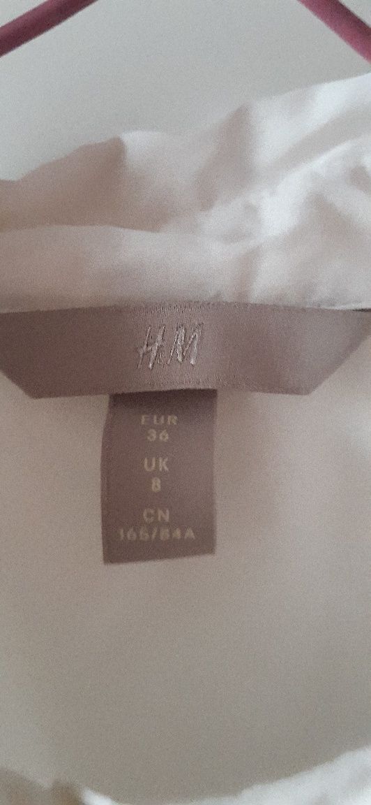 Koszula damska biała elegancka H&M roz.36