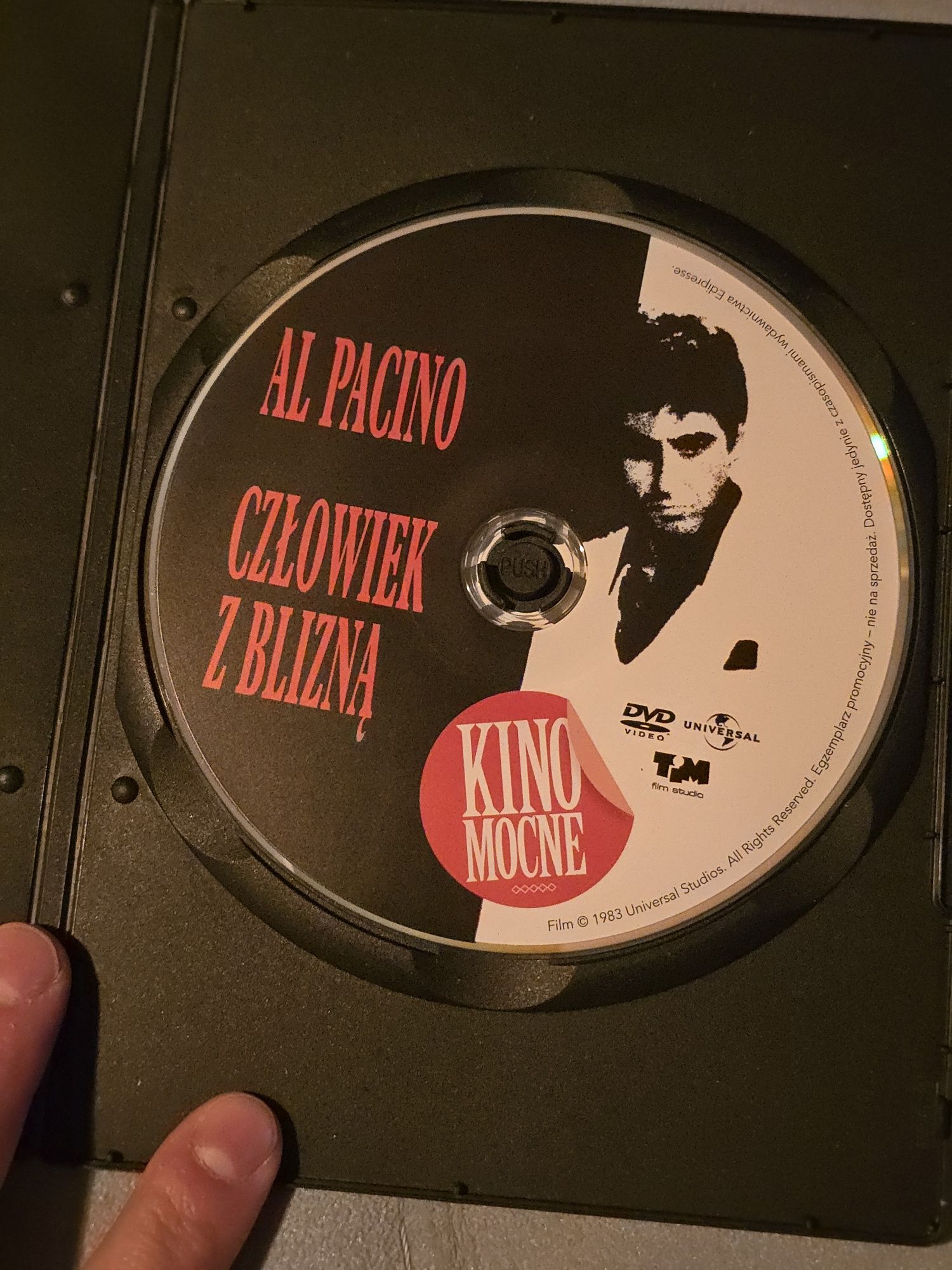 DVD Człowiek z blizną Al Pacino klasyka gatunku