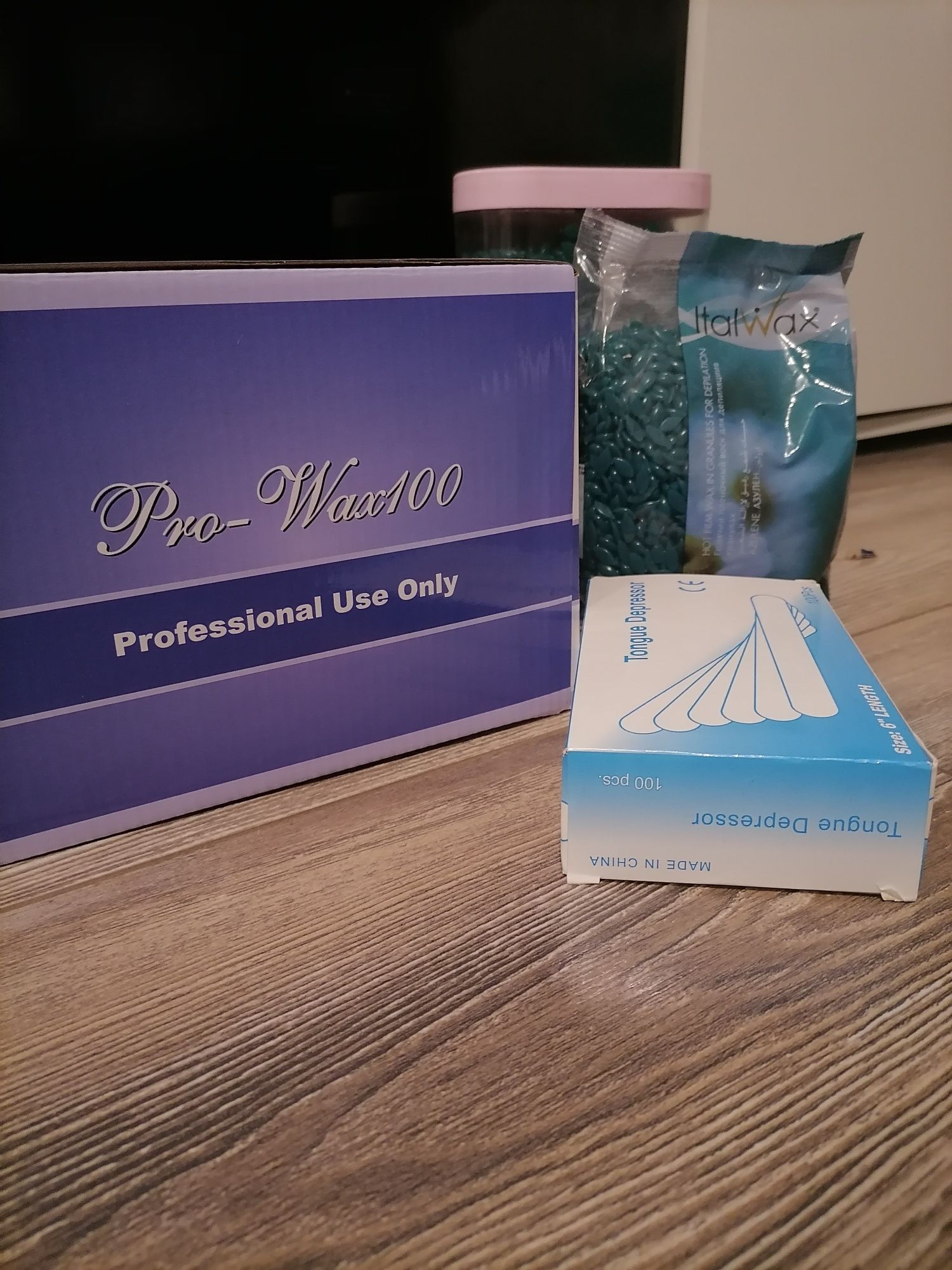 Pro-wax 100 razem z woskiem w zestawie