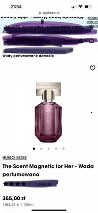 Okazja! Piękny Hugo Boss The Scent Magnetic NOWY woman 30 ml Douglas