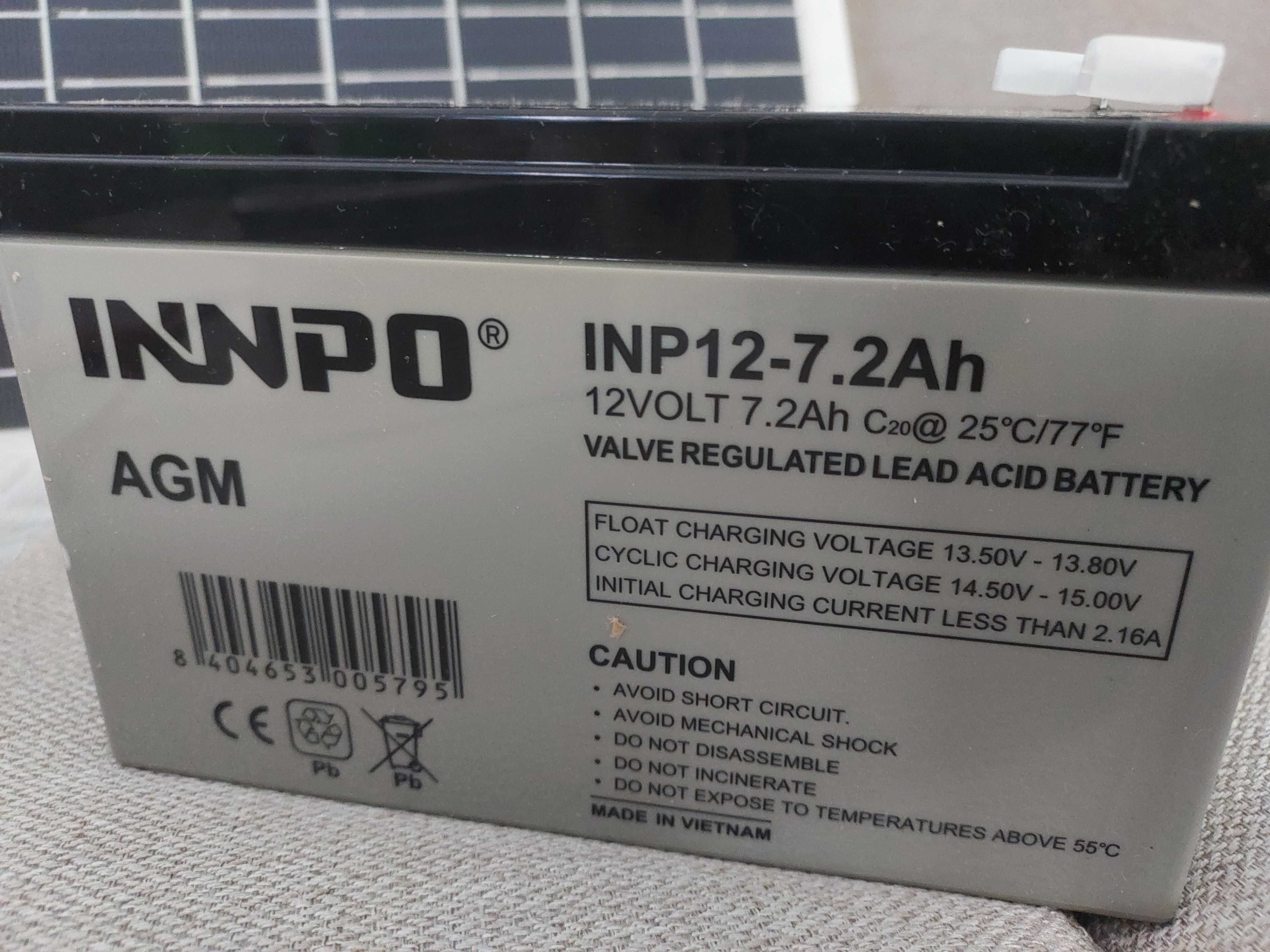 Kit fotovoltaico completo/Painel Solar + Controlador +Bateria+Inversor