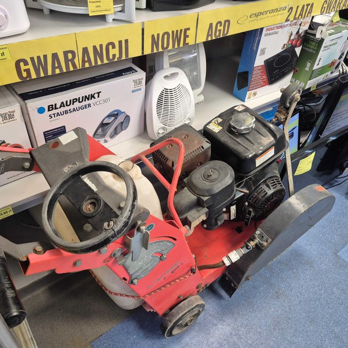 Przecinarka do betonu z silnikiem Honda; Komis Jasło Igielna