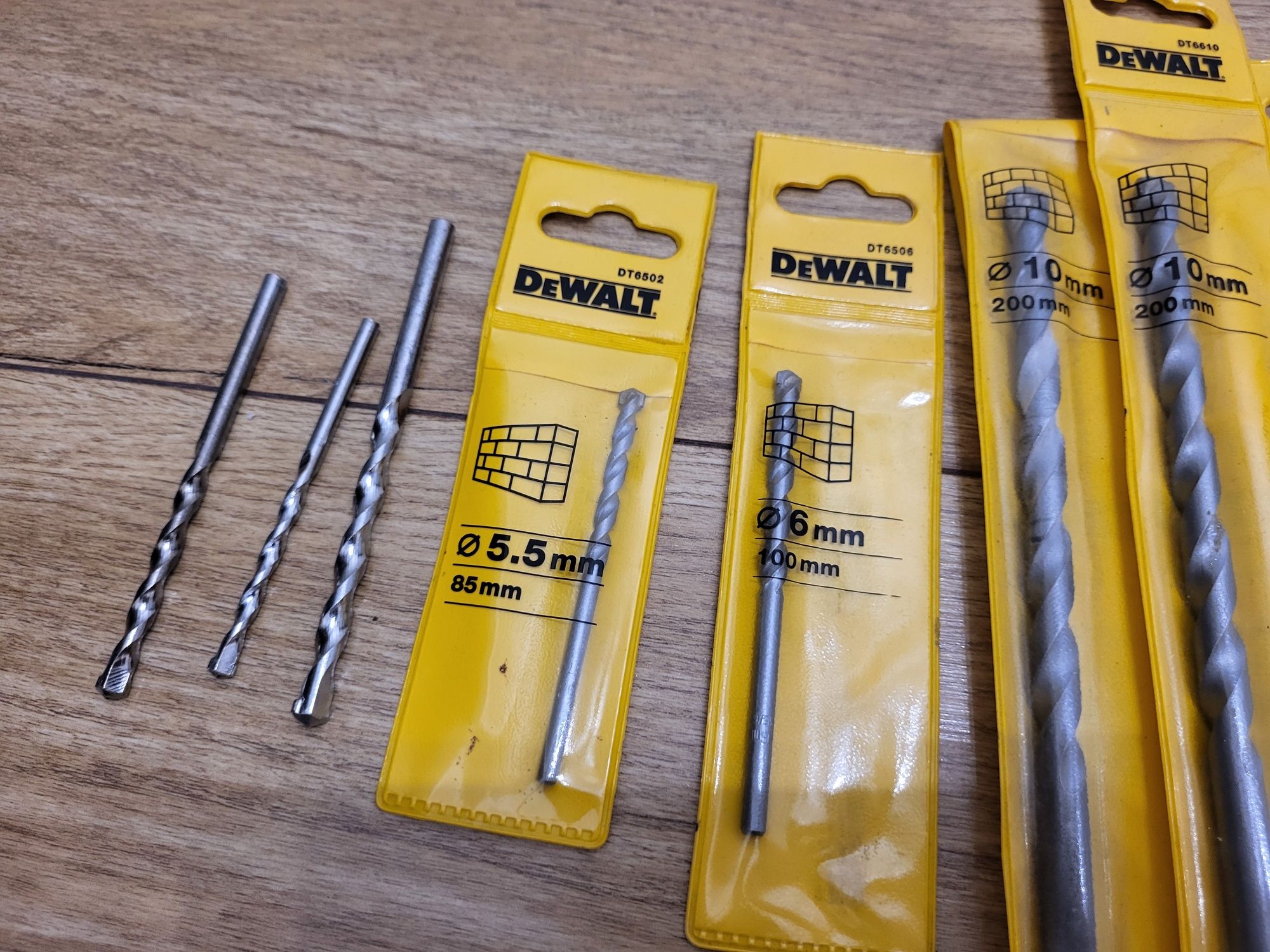 Wiertła do betonu, Dewalt, Bosch