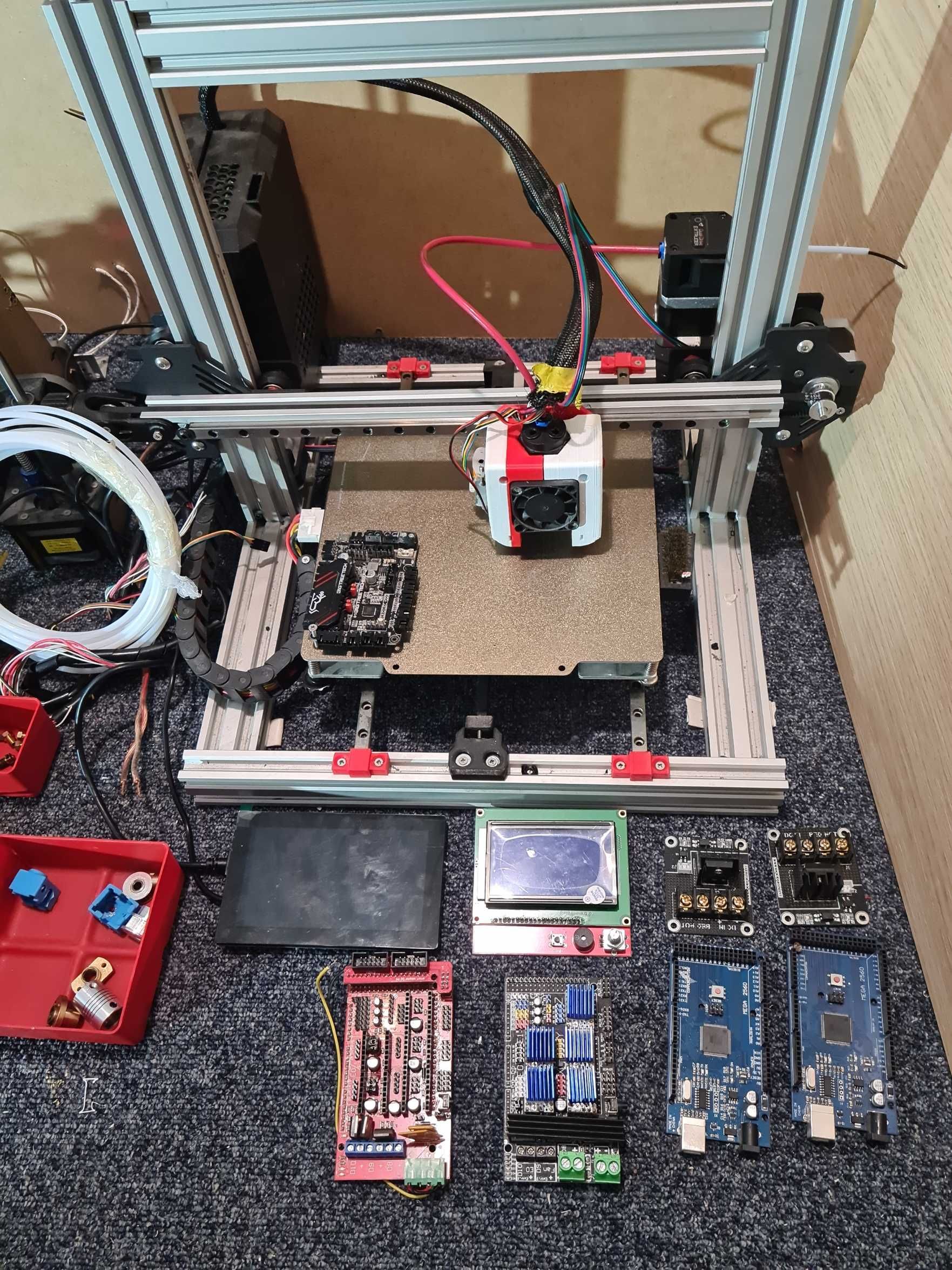 Zestaw drukarki 3d + części
