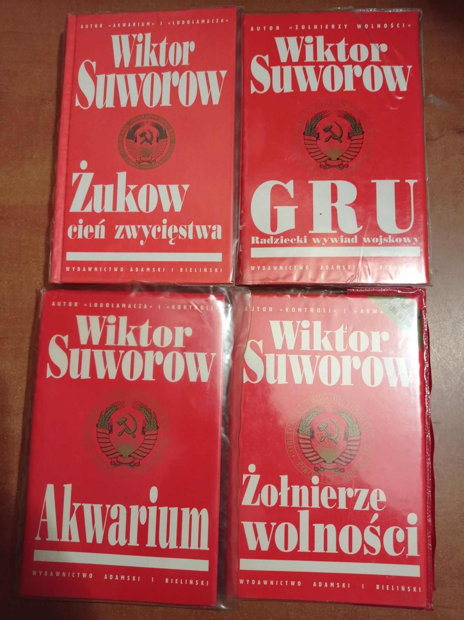 Wiktor Suworow kolekcja 22 książki komplet Akwarium Lodołamacz Specnaz
