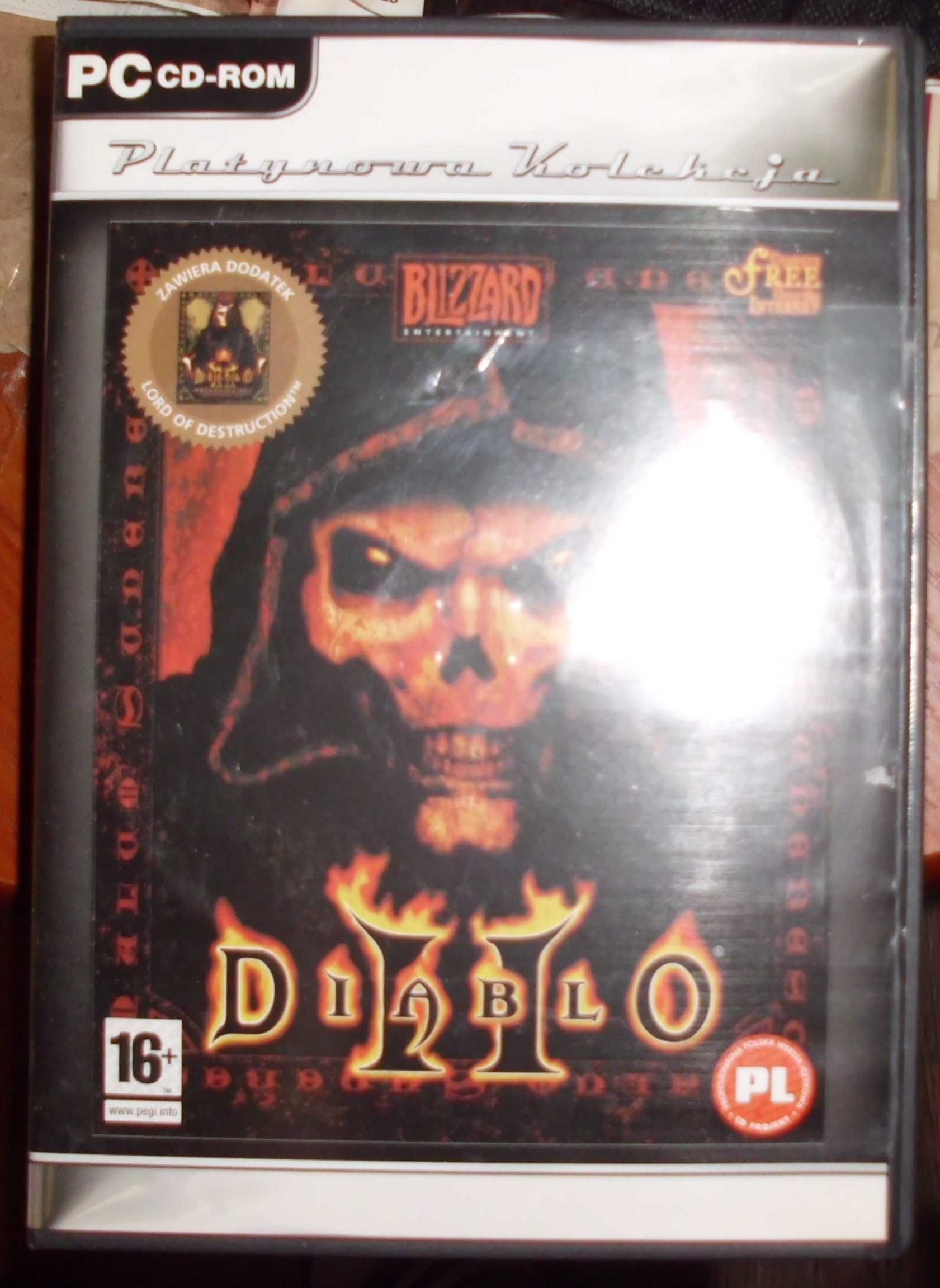 Diablo II Złota Edycja kolekcjonerska -4 CD 2 książeczki b.dobry stan.